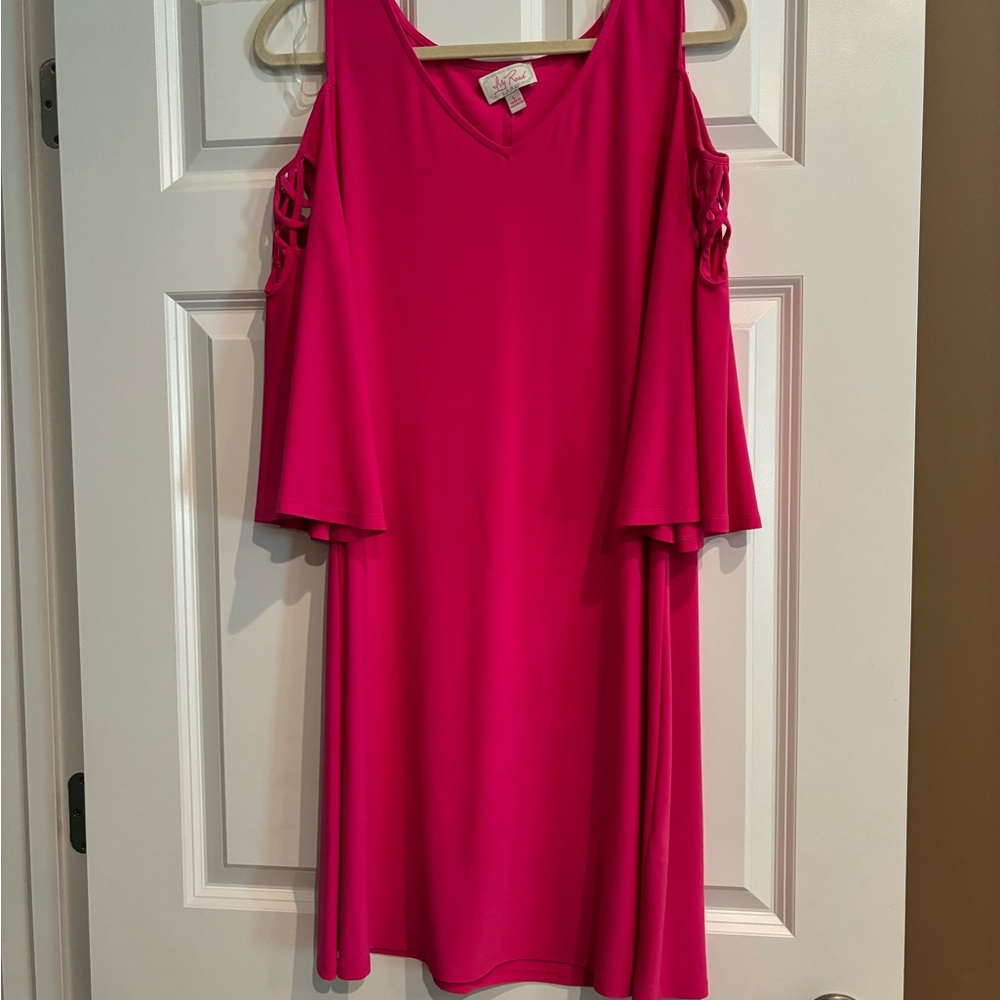 Half price! Bright pink boutique dress